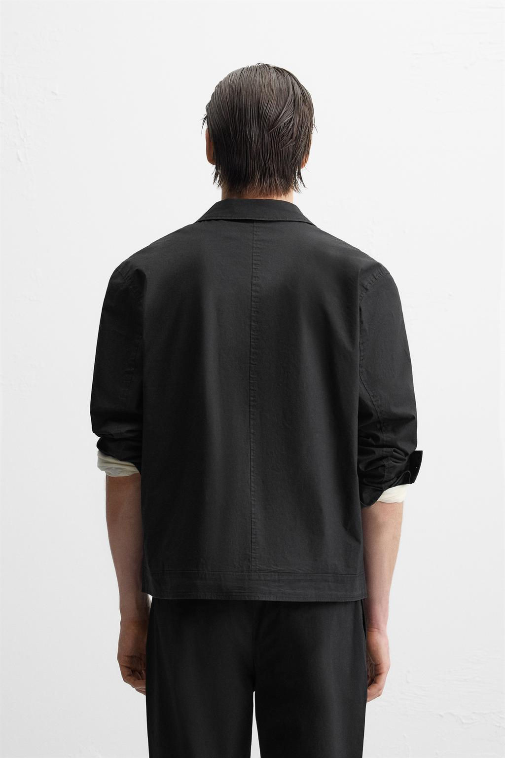 OVERSHIRT WITH POCKETS - Zara фото 3