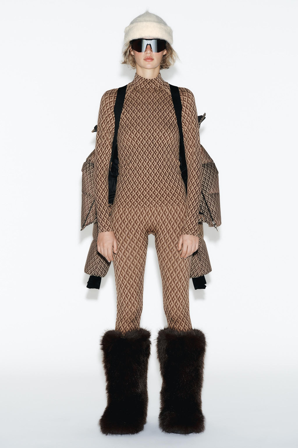 THERMOLITE® CORE JACQUARD THERMAL LEGGINGS SKI COLLECTION - Zara фото 12