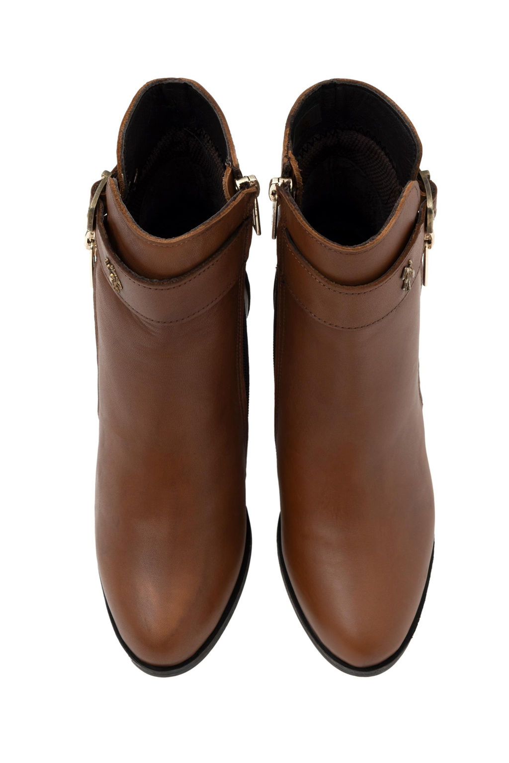U. S. Polo Assn / Женские светло-коричневые туфли - U.s. polo assn фото 5