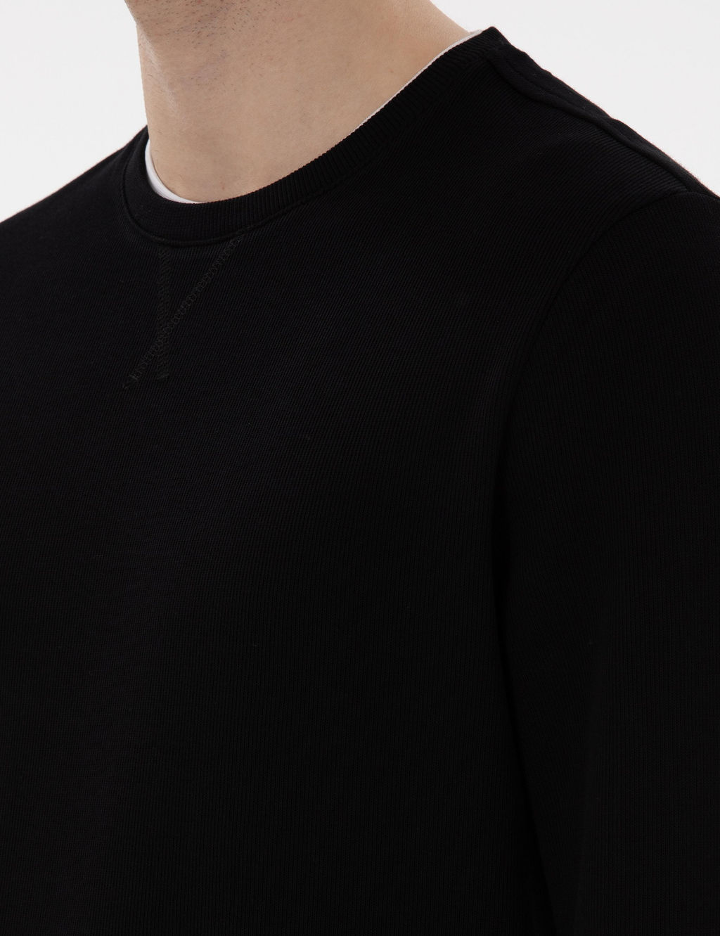 Siyah Regular Fit Sweatshirt - Pierre cardin фото 7