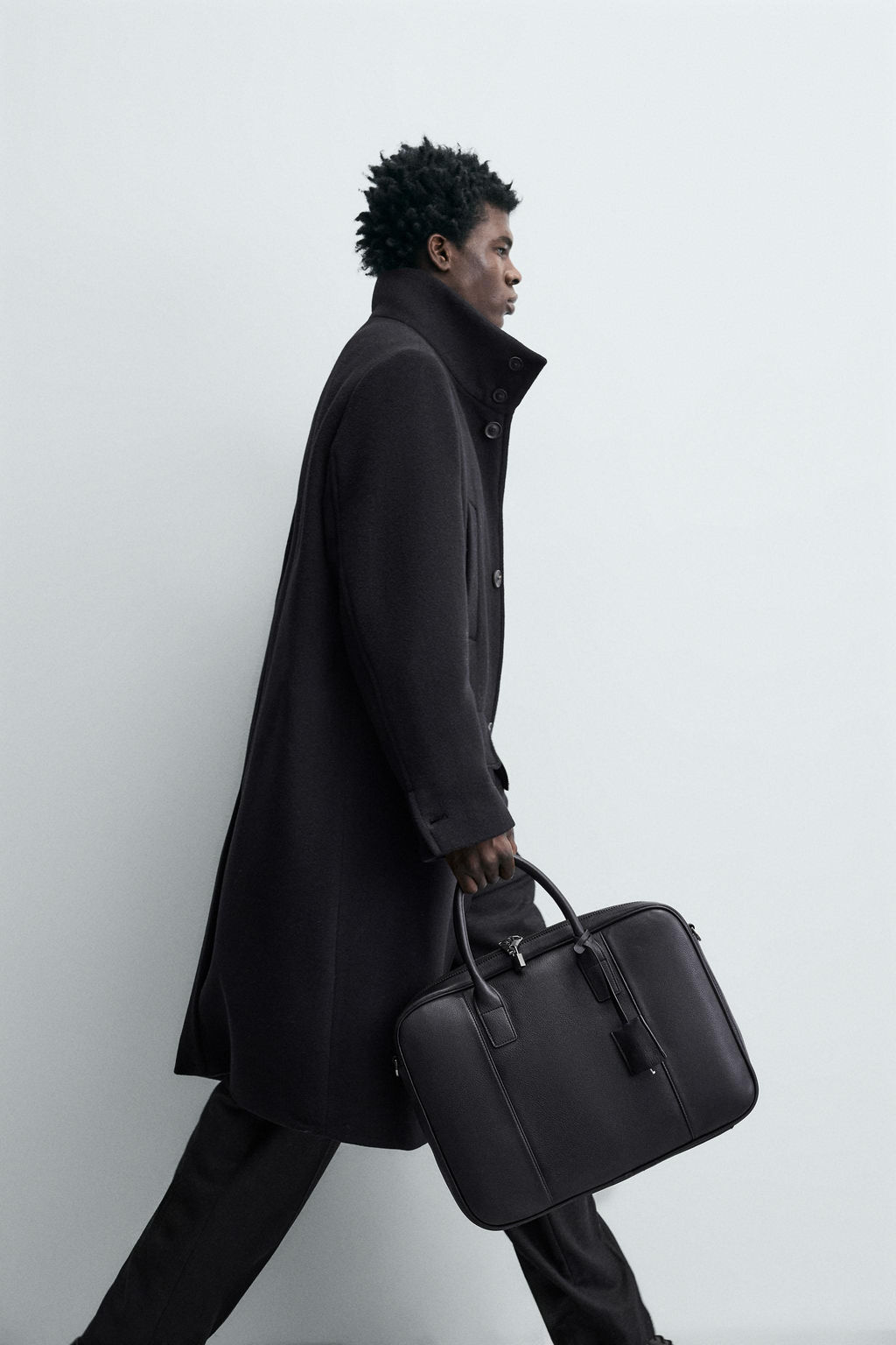 LEATHER BRIEFCASE - Zara фото 12