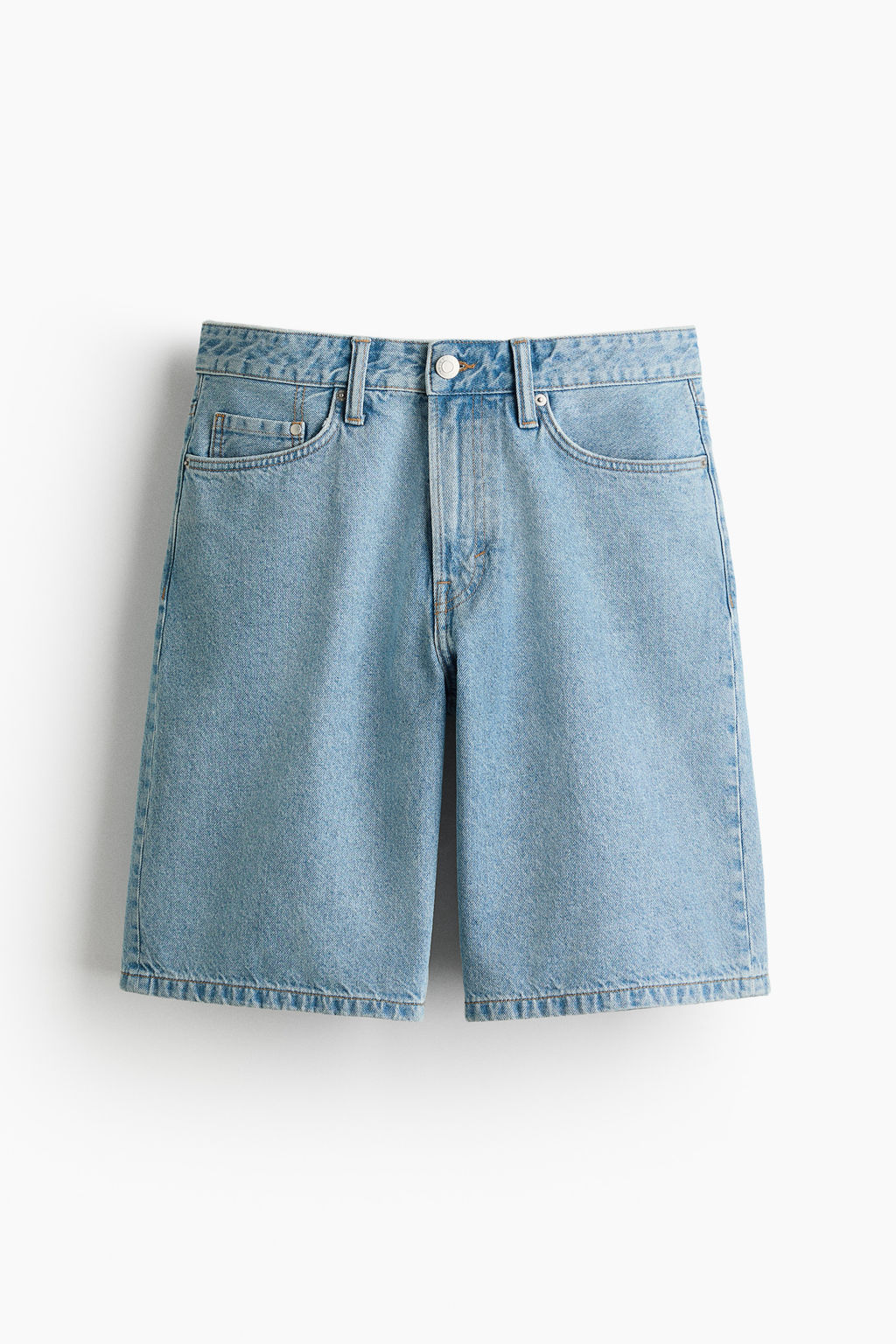 Bermudas en denim Relaxed Fit - H&m фото 5