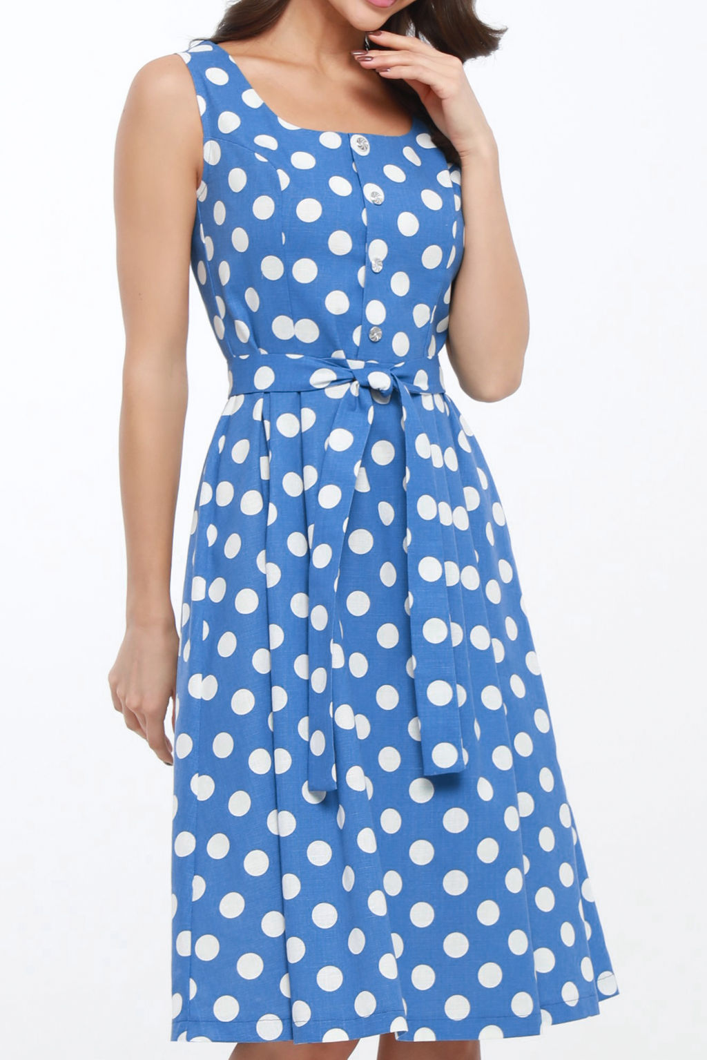 Платье Вальс цветов, блю - Dstrend фото 6