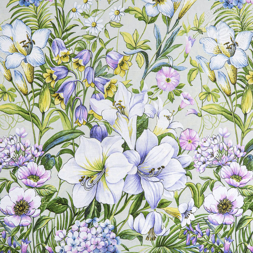 Постельное бельё Полянка (бязь премиум) Семейный/Пододеяльник: 2 шт. - 215*143; Простыня: 1 шт. - 220*240; Наволочка: 2 шт. - 70*70; Премиум - Артпостель фото 3