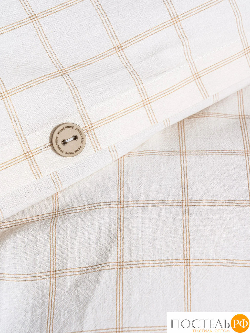 КПБ PRIME PRIVE ВАЛЬБО бел (клетка)  фото 10