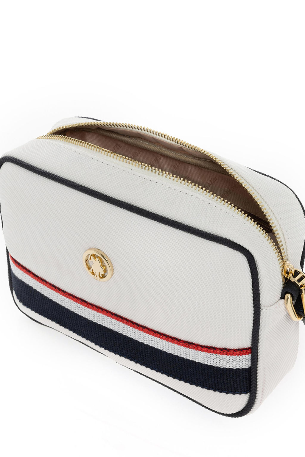 Женская белая сумка через плечо Неожиданная скидка в корзине - U.s. polo assn фото 5