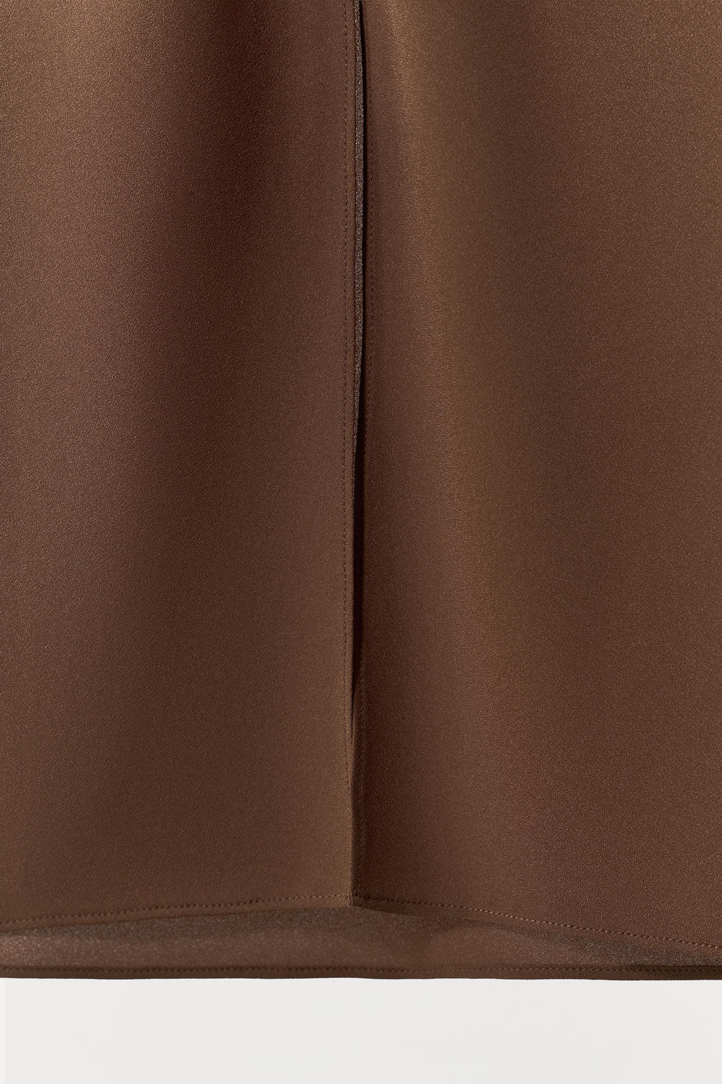 VESTIDO FORRO BANDEAU / Marr?n - Zara фото 7