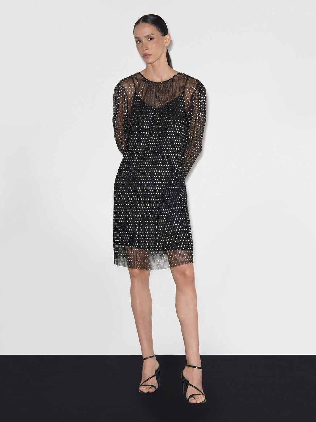 Платье а-силуэта PL1515/midnight - Emka фото 2