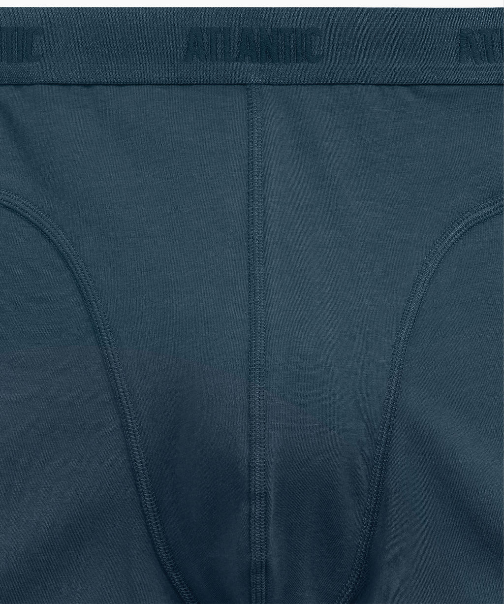ATLANTIC 2MH-175 Трусы шорты Comfort - набор (2 шт.) сине-зеленый + темно-голубой фото 4