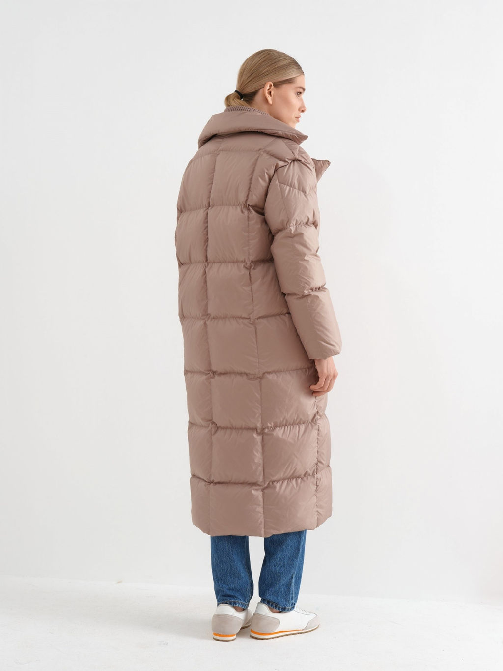 Conso/WDL 230504 - almond Пуховое пальто  фото 4