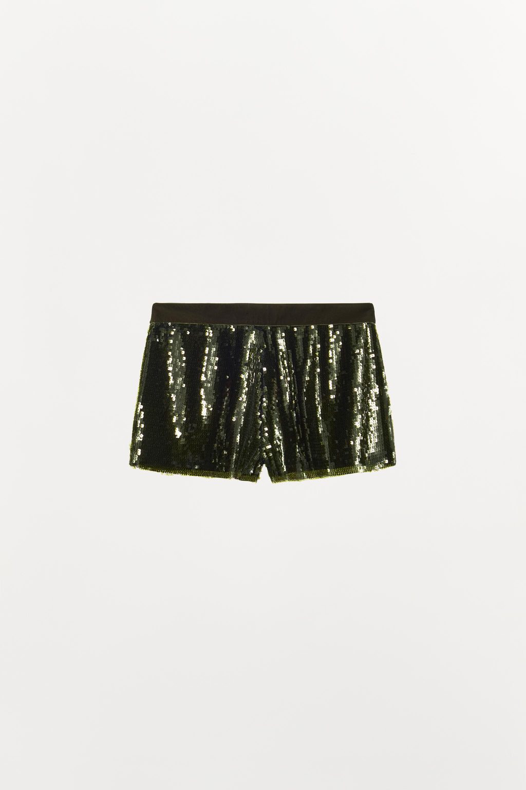 COMBINED SEQUIN SHORTS - Zara фото 4