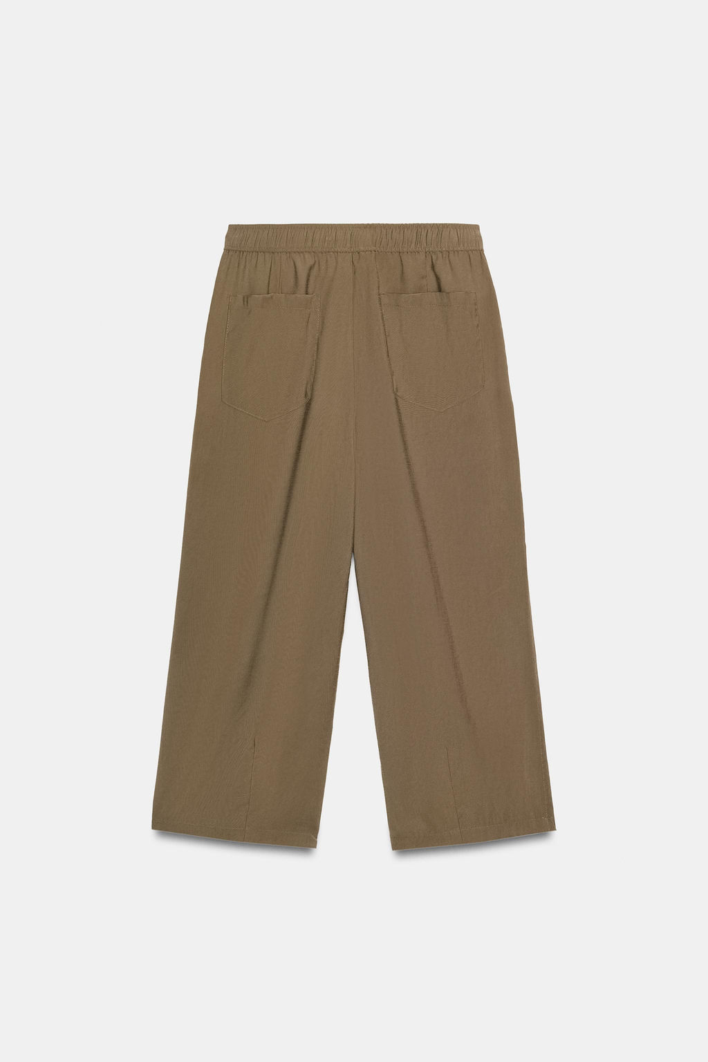 PANTAL?N PIJAMERO BALLOON / Khaki - Zara фото 4