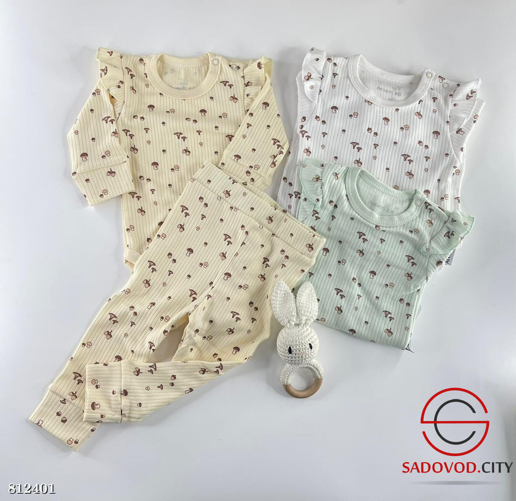 Боди + штаны для новорожденных