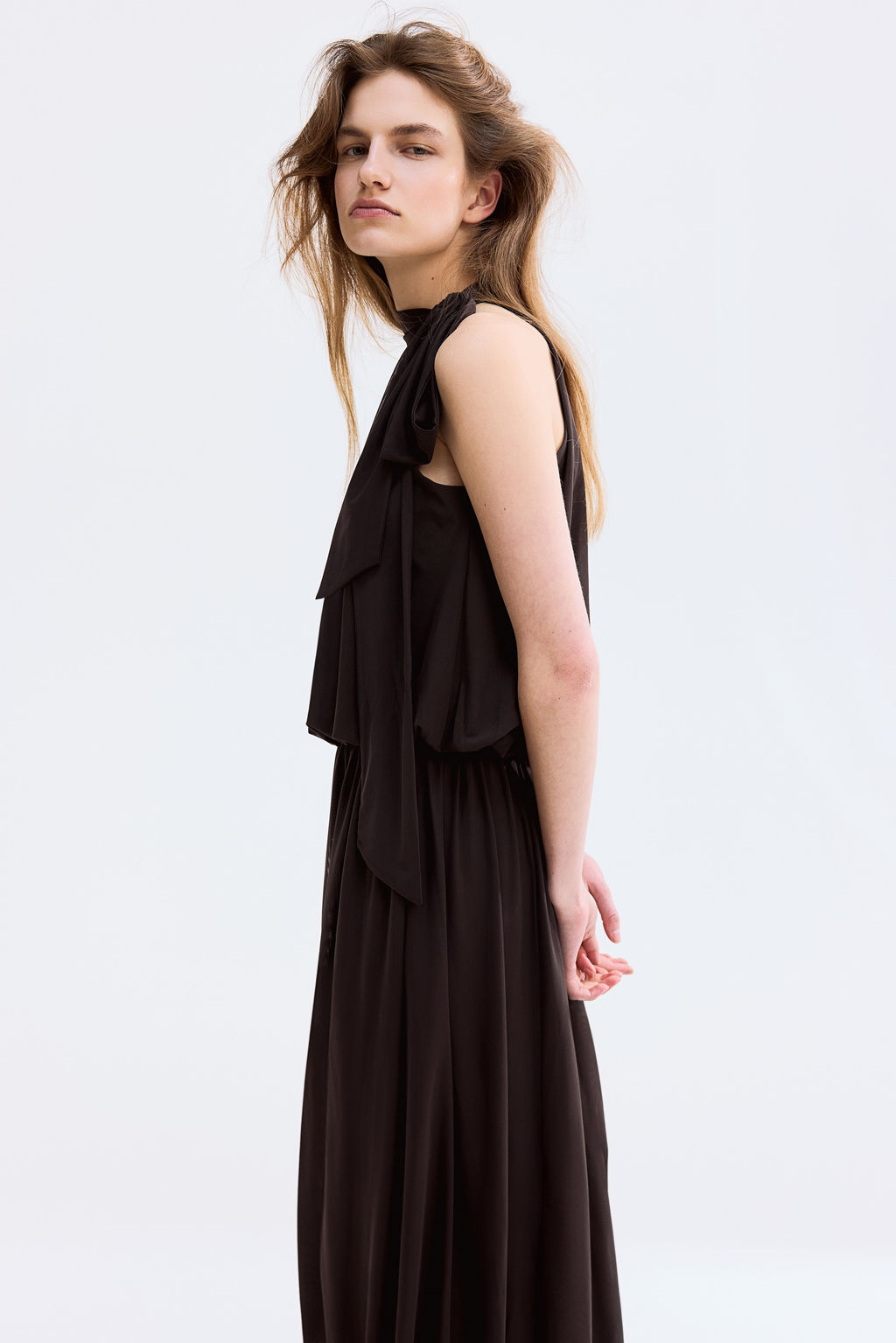 Top con cuello fular - H&m фото 5