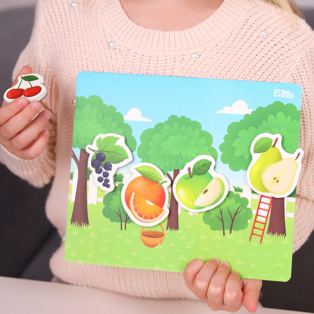 ElBascoKids / Магнитная игра Овощи и фрукты - El`BascoKids фото 3