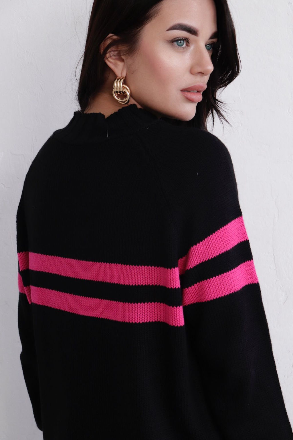 10089 Свитер чёрный - Martichelli фото 17