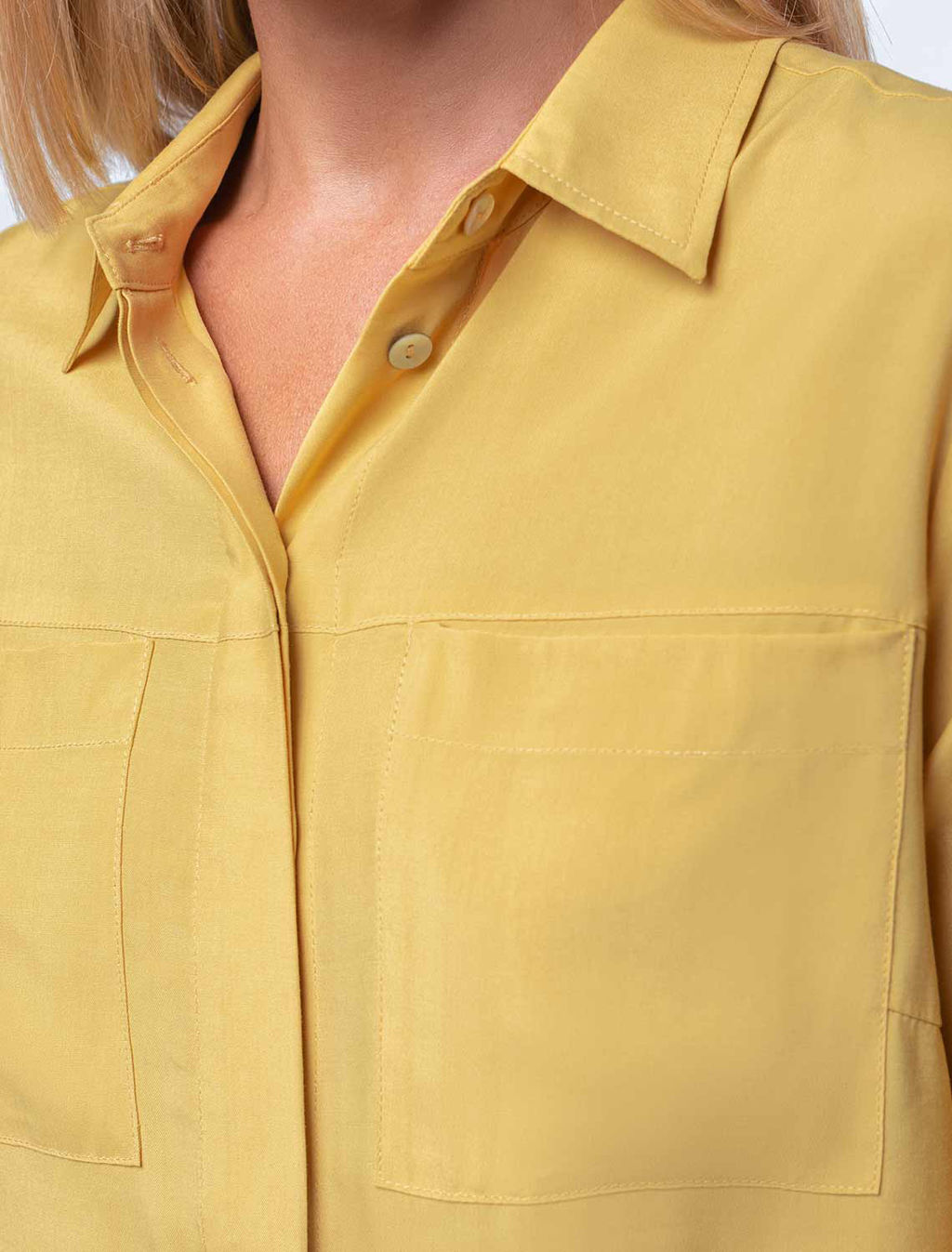 VILATTE / Блузка из вискозы с лиоцеллом  фото 3