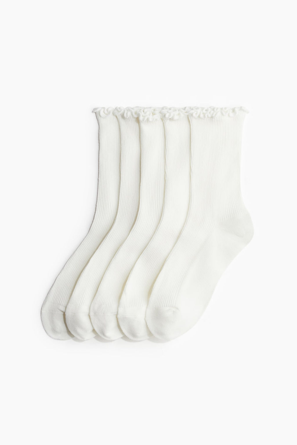 Pack de 5 calcetines en punto de canale - H&m фото 3