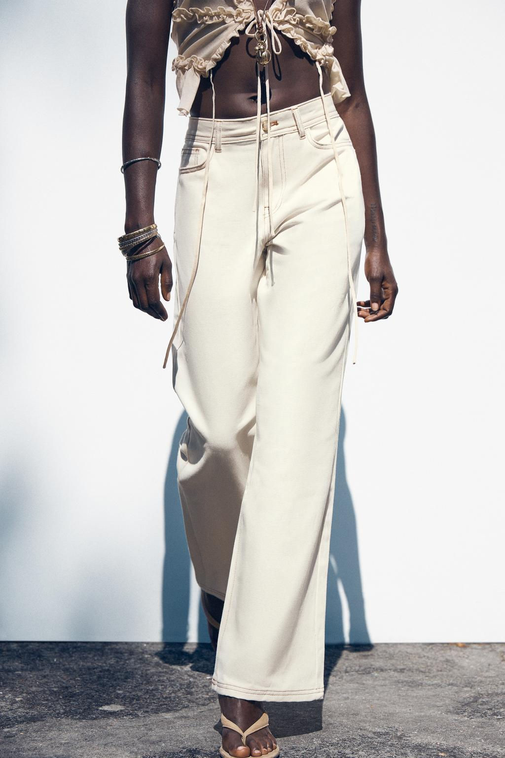 Z1975 HIGH-WAIST WIDE-LEG JEANS - Zara фото 2
