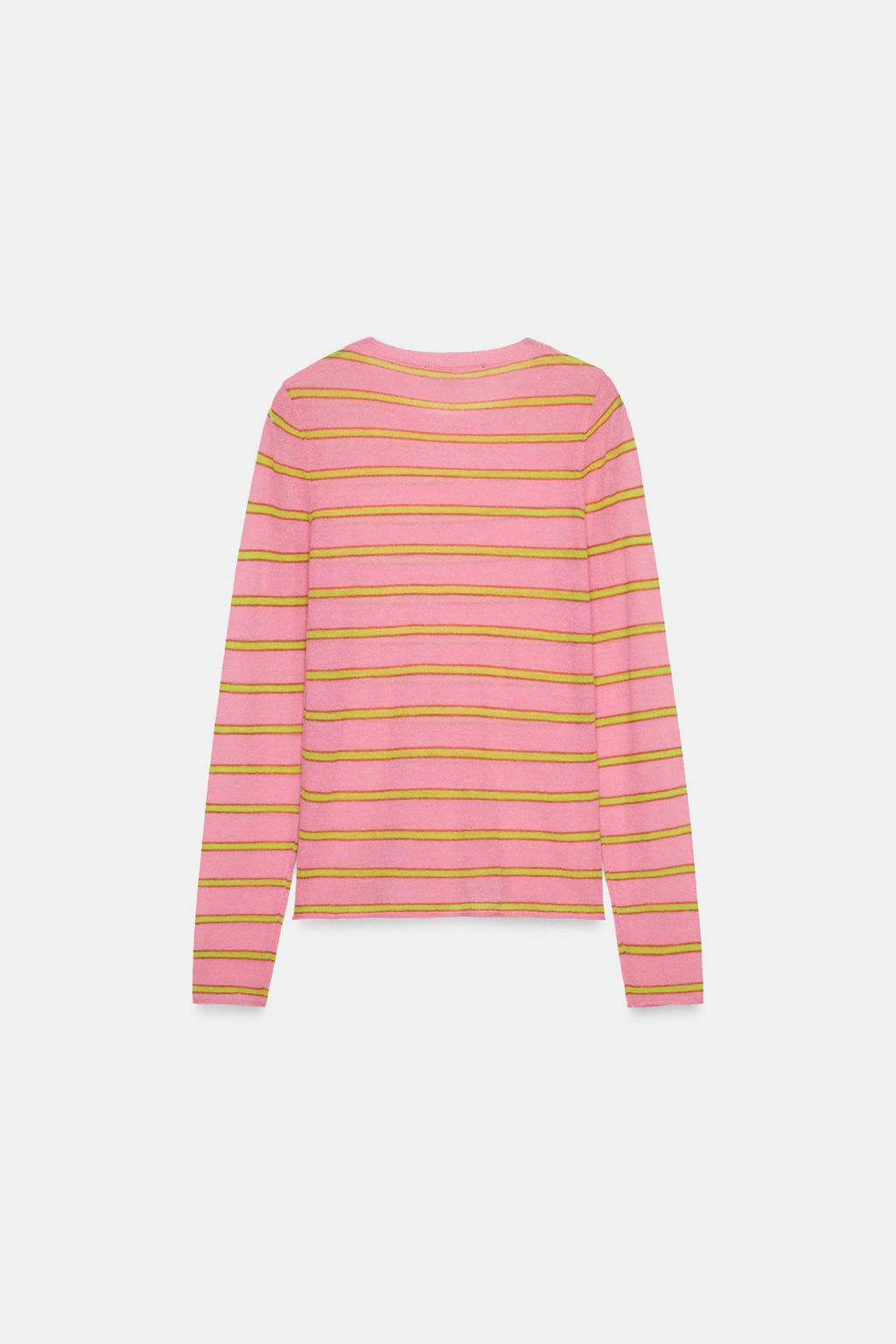 JERSEY CON LANA RAYAS / Rosa - Zara фото 3