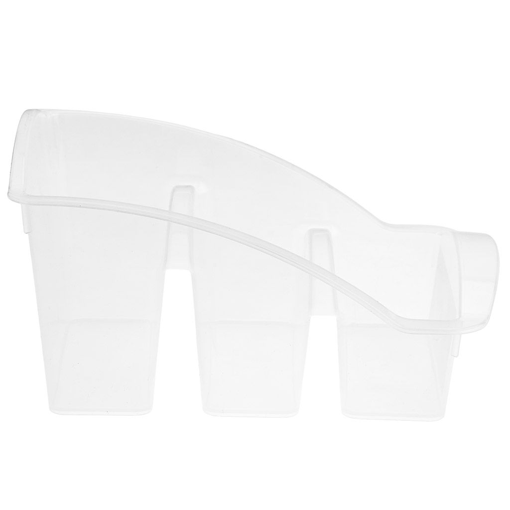 Подставка для специй пластмассовая 22х15х12см, прозрачный, Phibo (Россия) - Домашняя мода фото 3