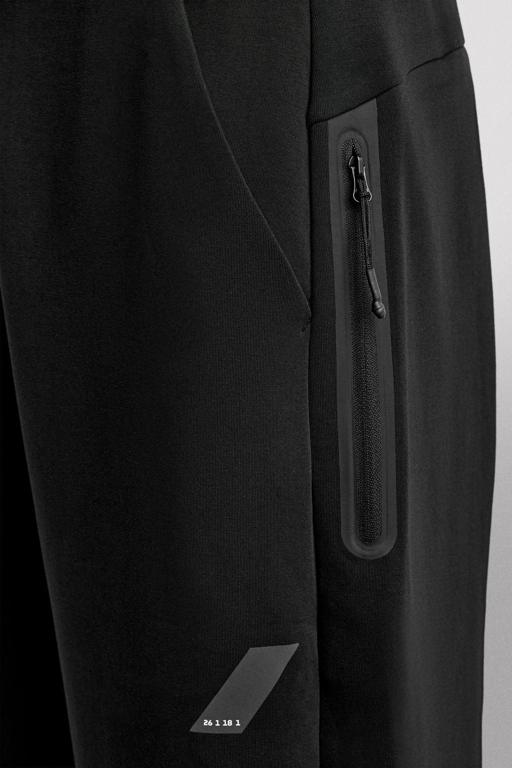 PANTAL?N T?CNICO CREMALLERA / Negro - Zara фото 8