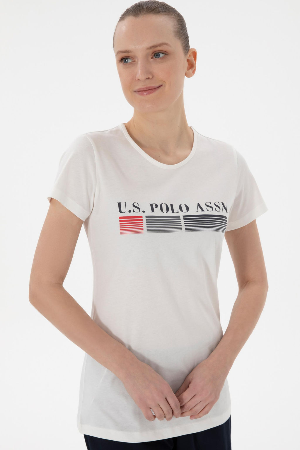 Kad_n Ekru Pijama Tak_m_ Sepette S_rpriz _ndirim - U.s. polo assn фото 3