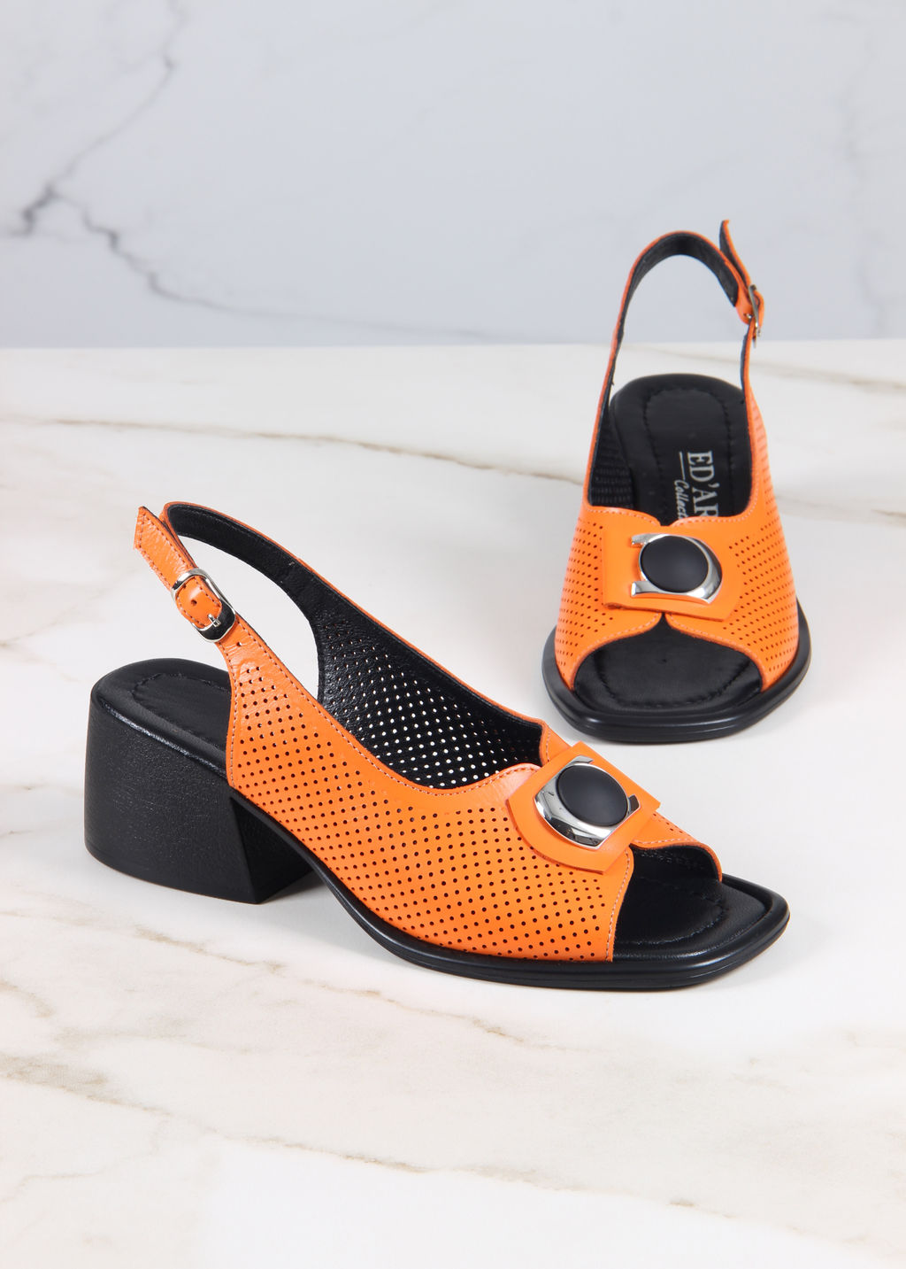 Босоножки 5030p.23663bl. оранжевый