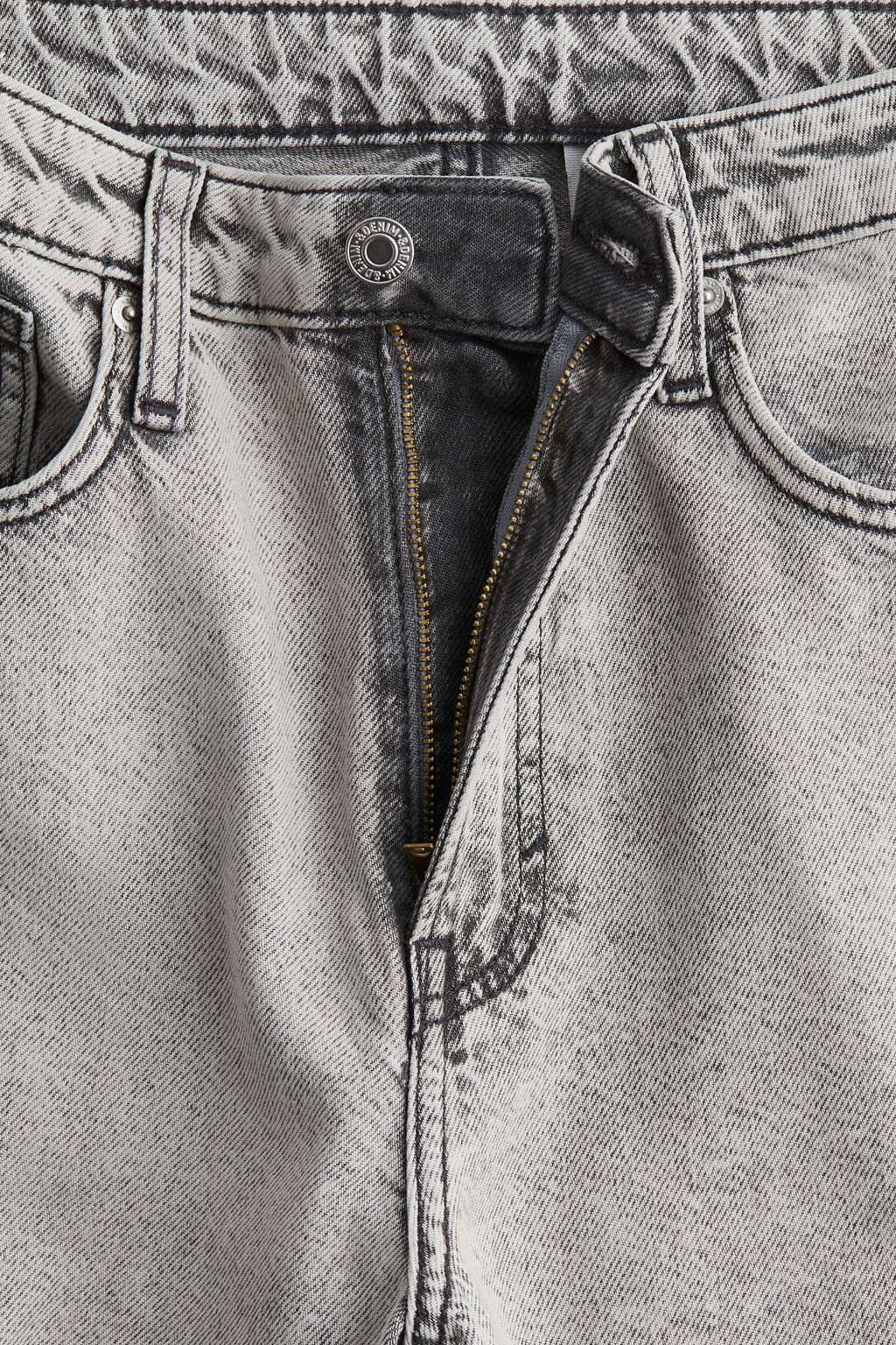 Curvy Fit Feather Soft Wide Ultra High Jeans - H&m фото 3