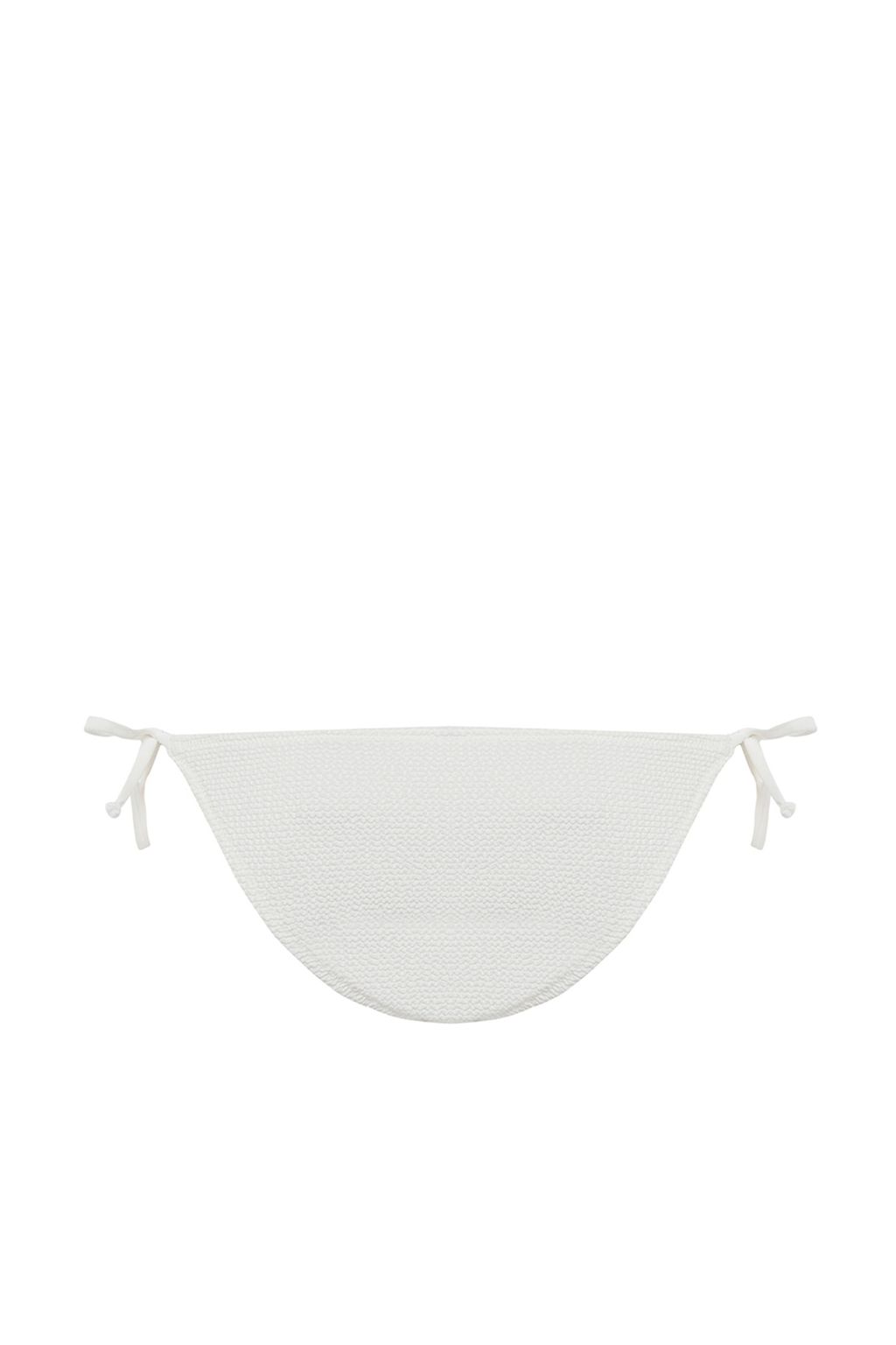 TRENDYOLMILLA Beyaz Baglamal? Dokulu Regular Bikini Alt? TBESS23BA00222  фото 8