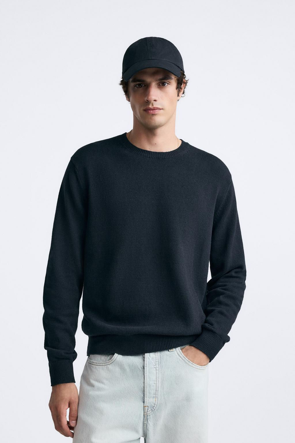 COTTON - LINEN SWEATER - Zara фото 2