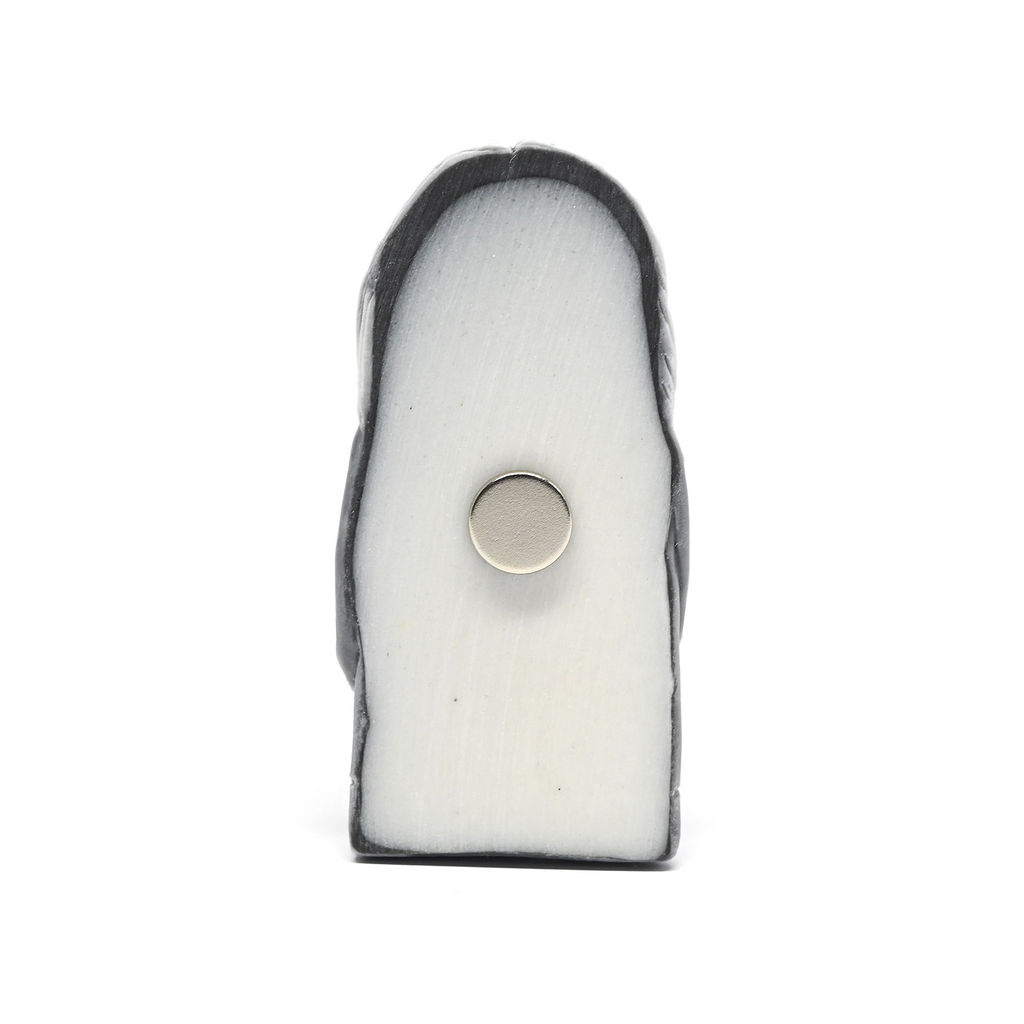 Магнит из мрамолита "Стрибог" 27*11*56мм Радуга камня