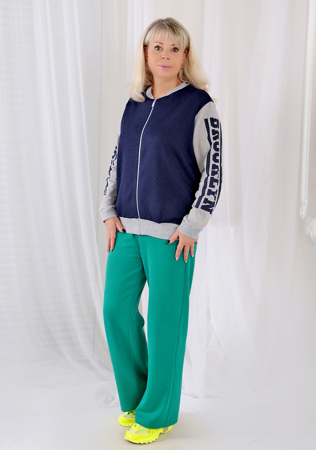 Куртка "Сандра" т. синяя