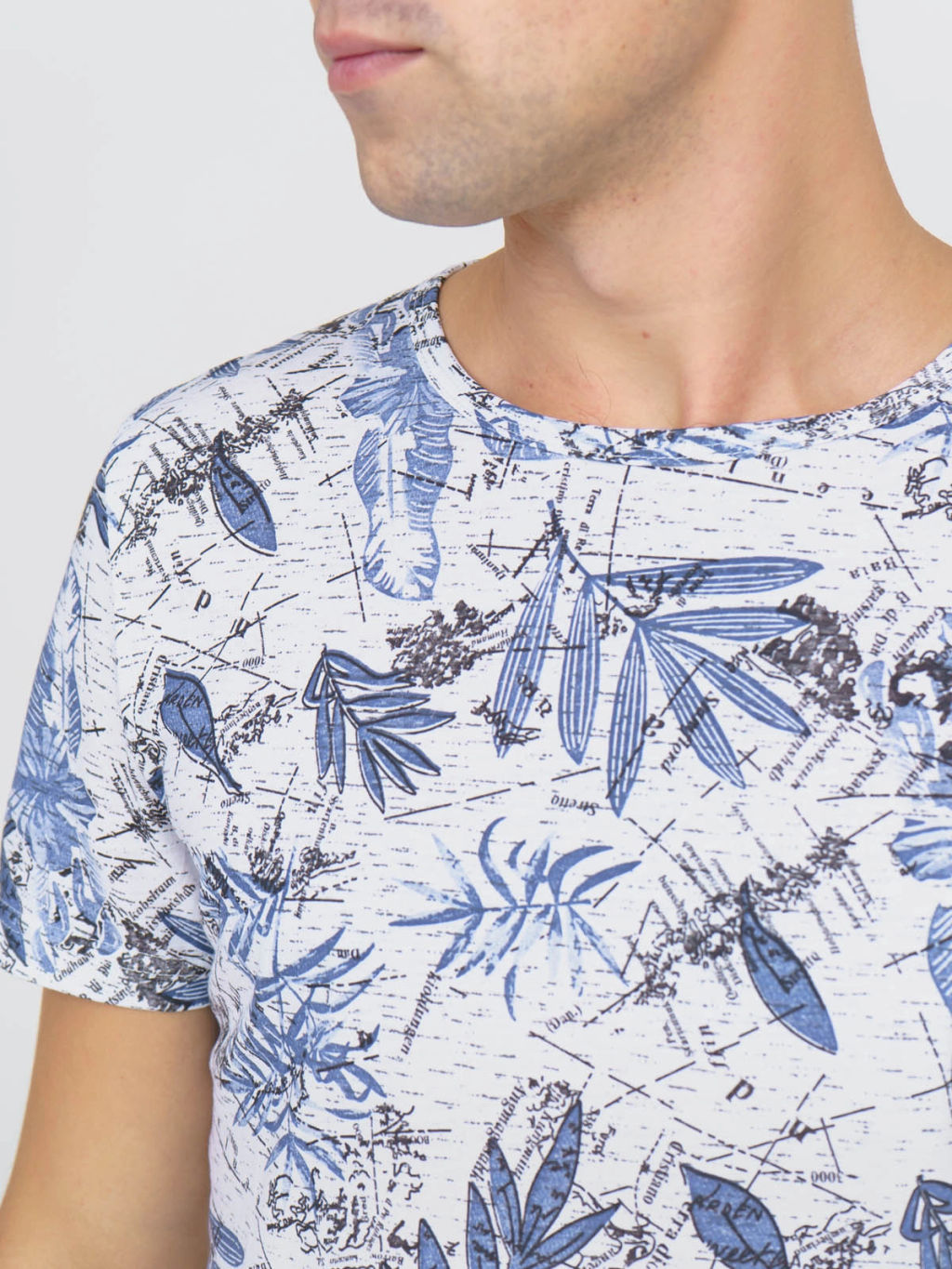 Футболка мужская , цвет синий