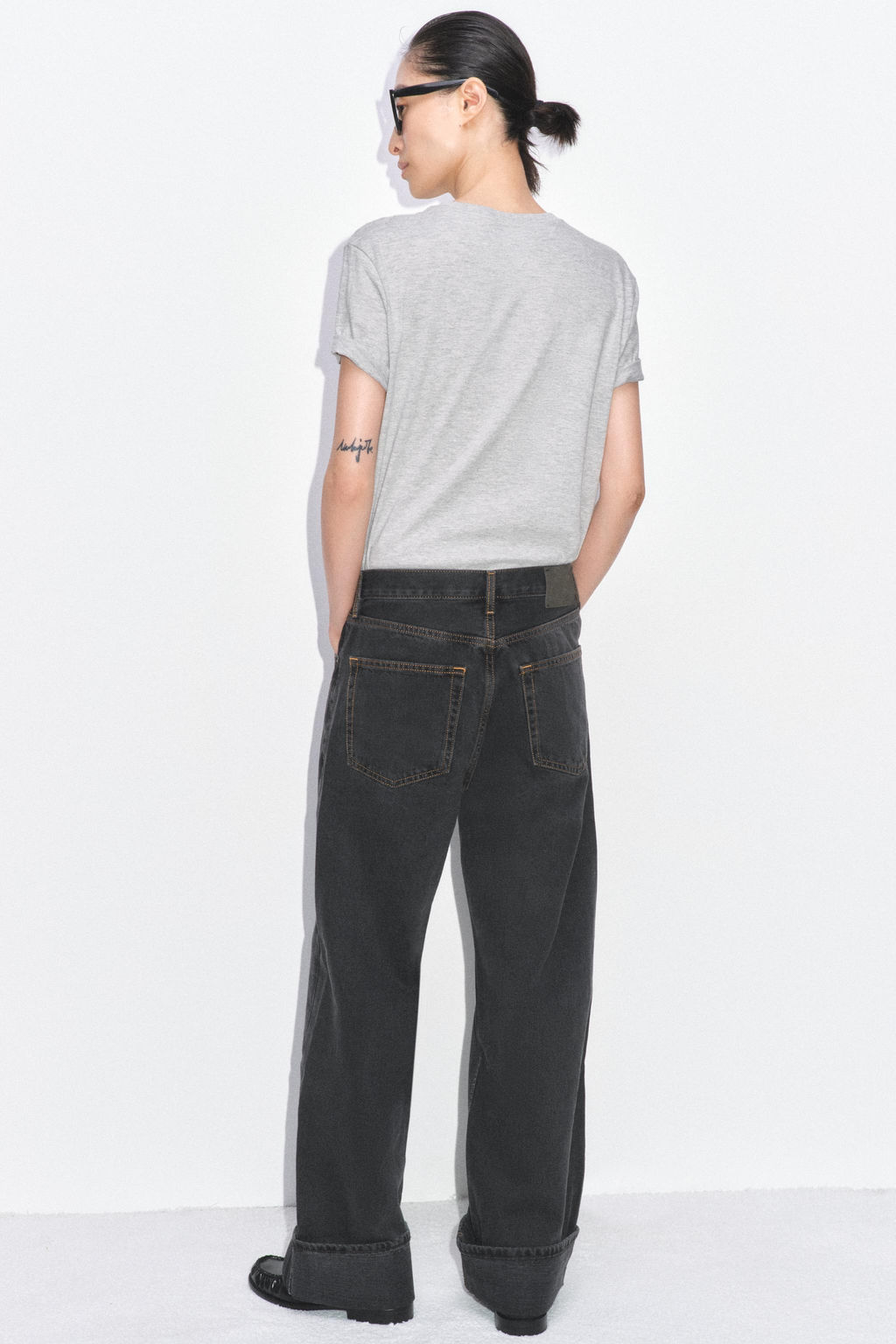ZW COLLECTION BAGGY MID-WAIST JEANS - Zara фото 14