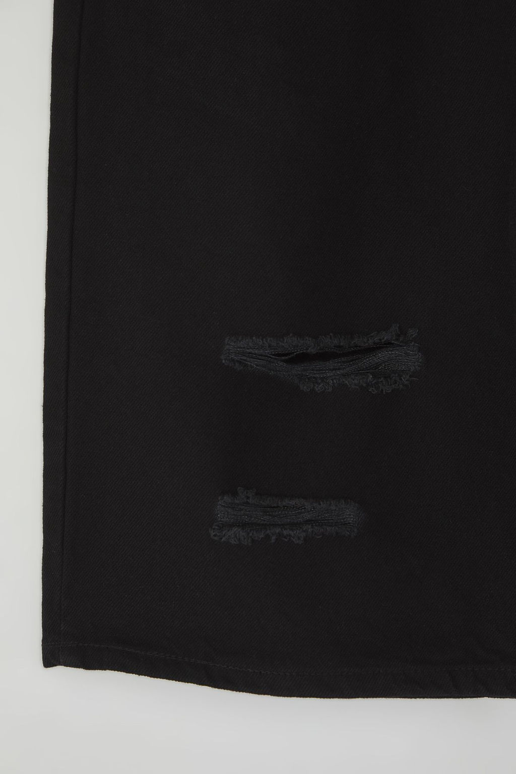 TRENDYOL MAN Siyah Baggy Destroylu Kot Sort & Bermuda TMNSS25SR00037 - Trendyolmilla фото 2