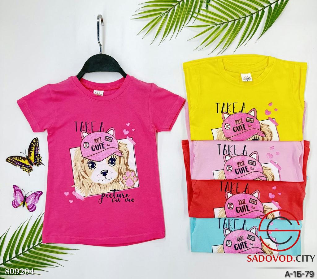 Футболка для девочки с рисунком - Bruno фото 9