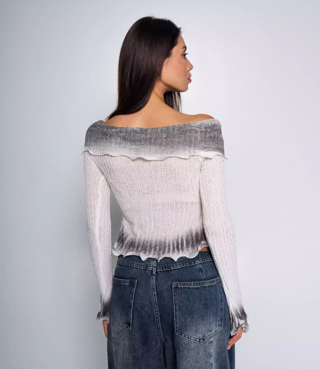 Джемпер #КТ544, молочный - Dommod фото 3