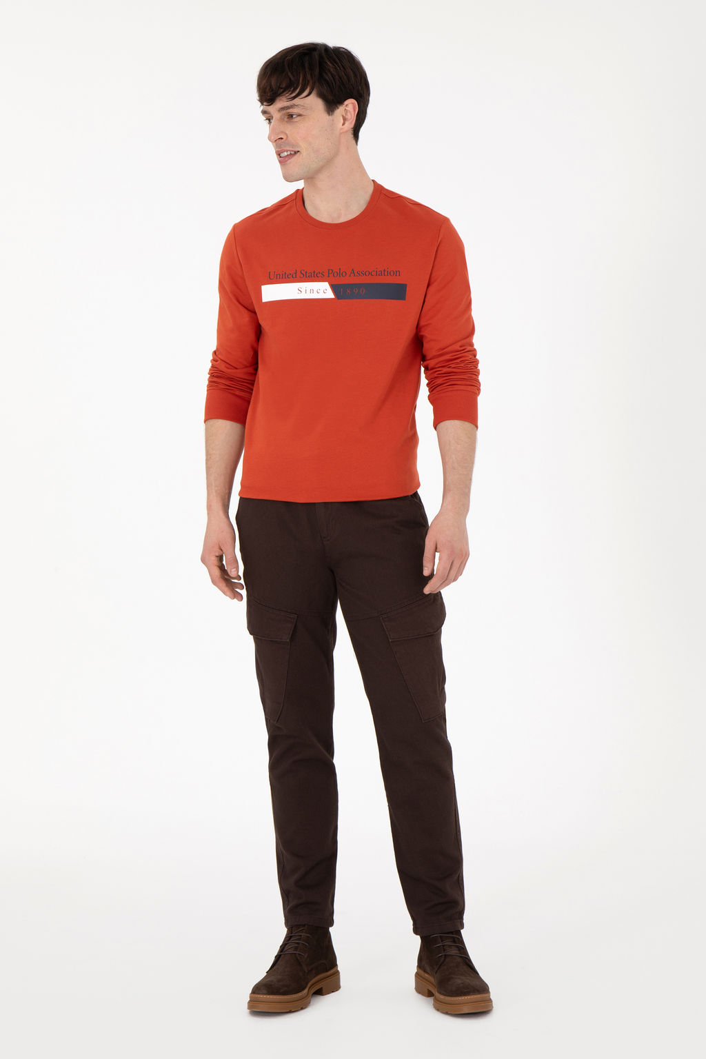 Мужской свитшот с плиткой Неожиданная скидка в корзине - U.s. polo assn фото 18