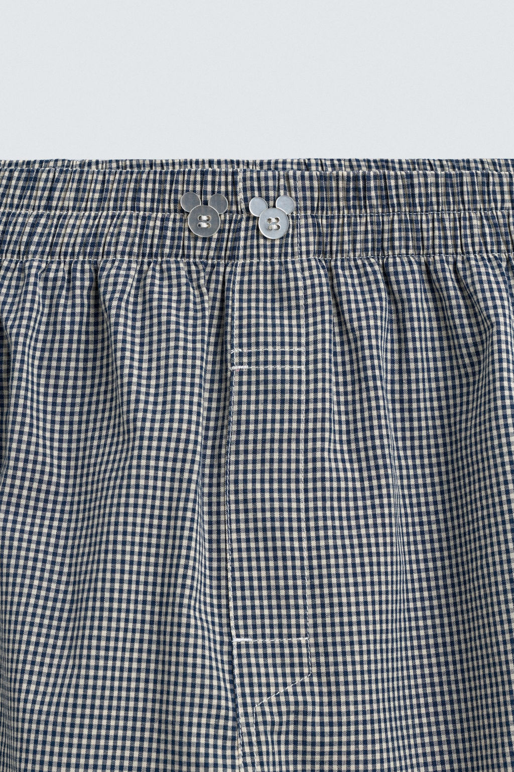 CHECK POPLIN BOXERS HARRY LAMBERT FOR ZARA X DISNEY  фото 3