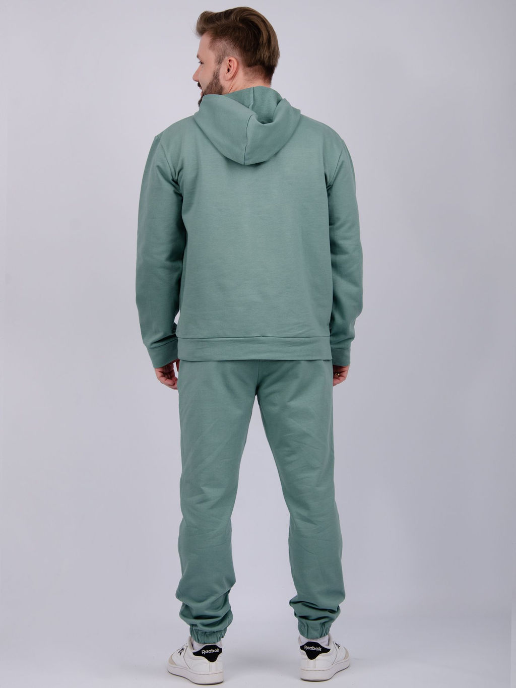 Костюм Армавир 2 полынь, футер 3-х нитка - Малина фото 4