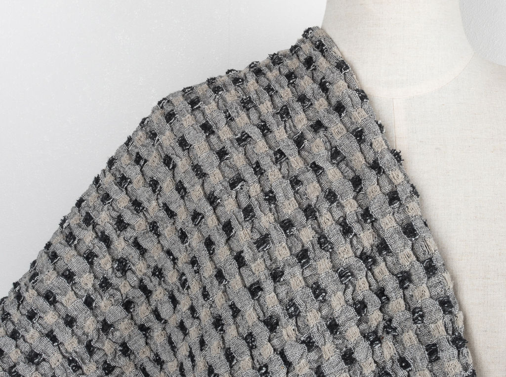 24С222-ШР/у. 75*140 Полотенце Домовой цв. 3 рис. 209 розовый с чёрным - Текс-дизайн фото 5