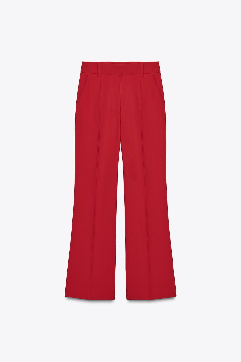 ZW COLLECTION FLARED TROUSERS - Zara фото 5