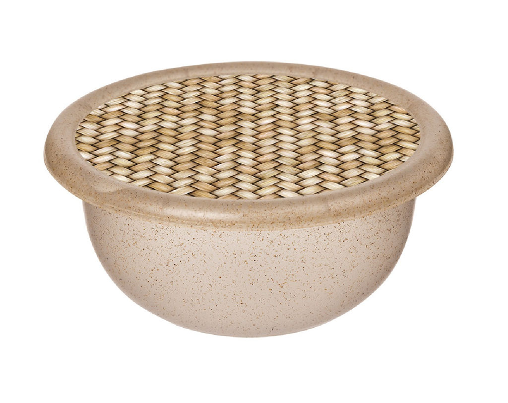 Миска 2,1л "Palermo" с крышкой декор арт.РТ2211164, 2211610