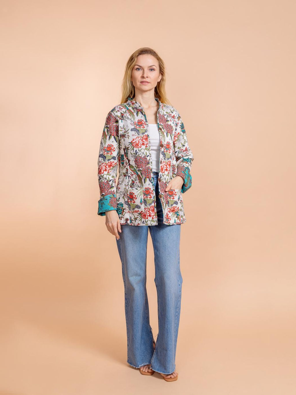 Жакет двухсторонний стеганый № 900-18 (Лето-2025) - Ганг фото 8