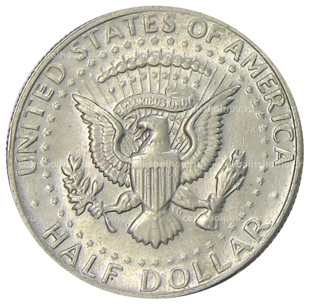 1/2 доллара (50 центов) 1972 года D США