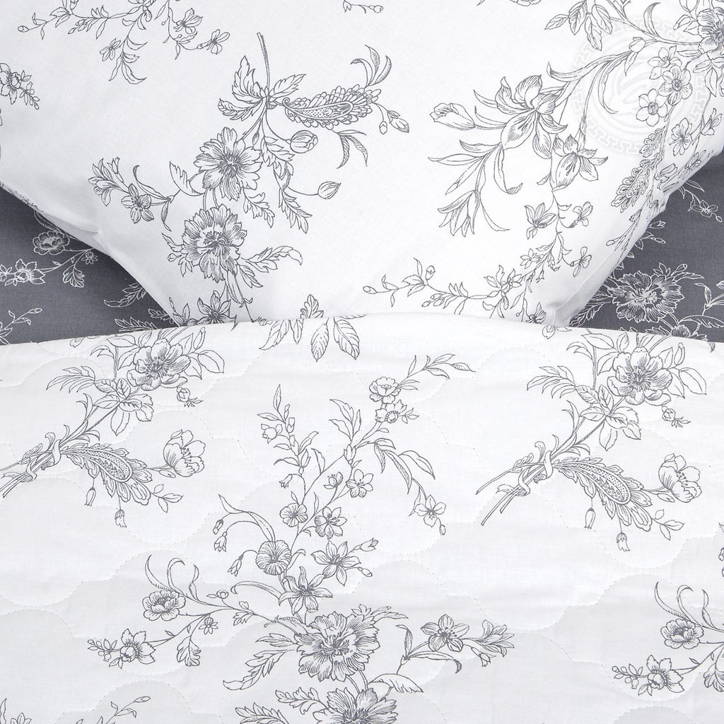 Постельное белье Луара (поплин зима-лето) Семейный/Пододеяльник стеганый (молния): 2 шт. - 215*145; Простыня: 1 шт. - 215*240 Наволочка (клапан) : 2 шт. - 70*70 Зима - лето - Артпостель фото 7