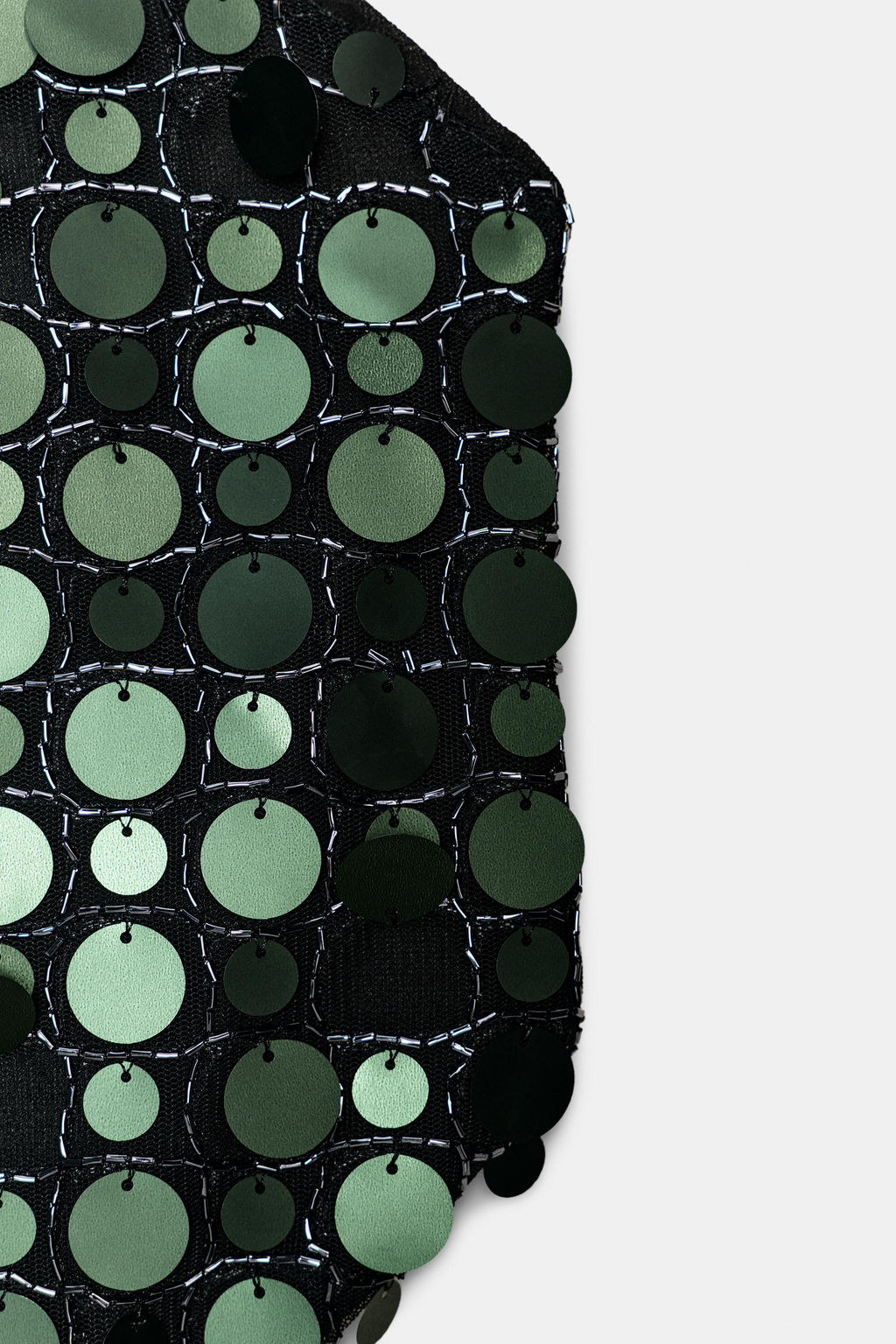 SEQUIN HALTER TOP - Zara фото 6