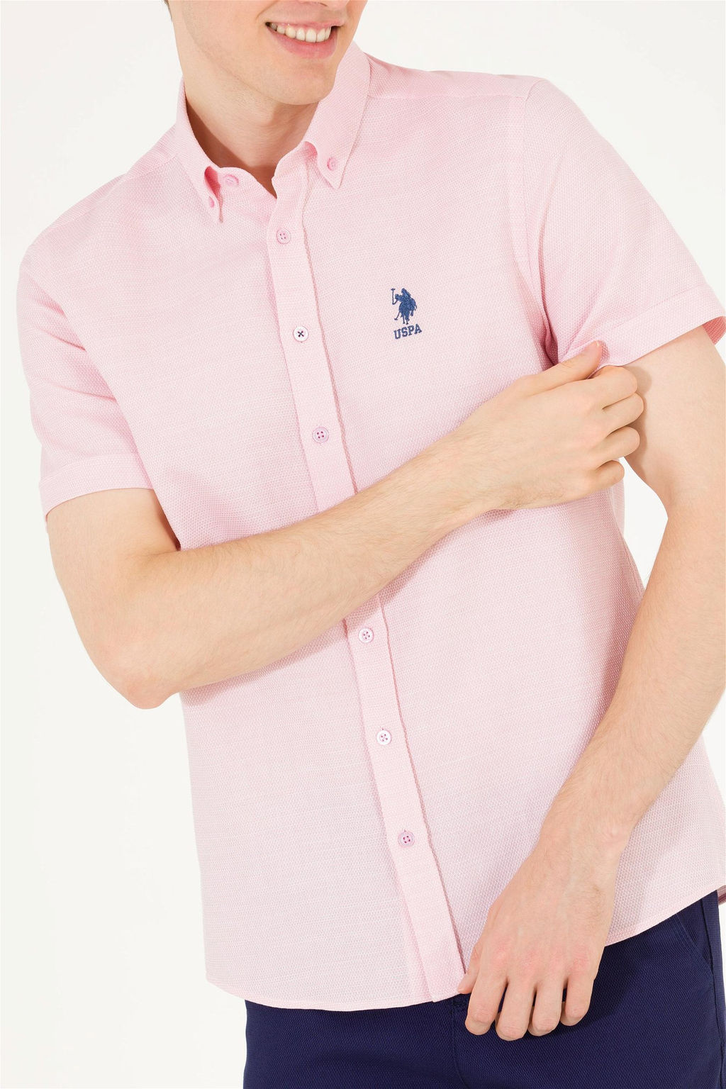 U. S. Polo Assn / Мужская рубашка Magnolia с коротким рукавом - U.s. polo assn фото 13