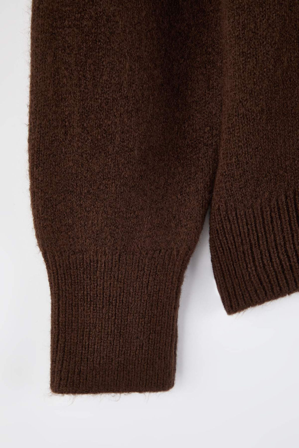 Wardrobe Essentials Sar? Yunlu Premium Iplik Basic Genis Kal?p Triko Kazak | TWOAW26KZ00065 - Trendyolmilla фото 25